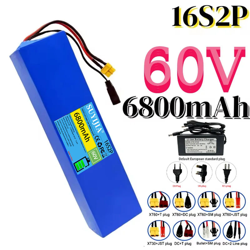 16S2P Lithium Battery Pack, 60 - 60V 30Ah Electric Scooter Battery ulasan dan harga