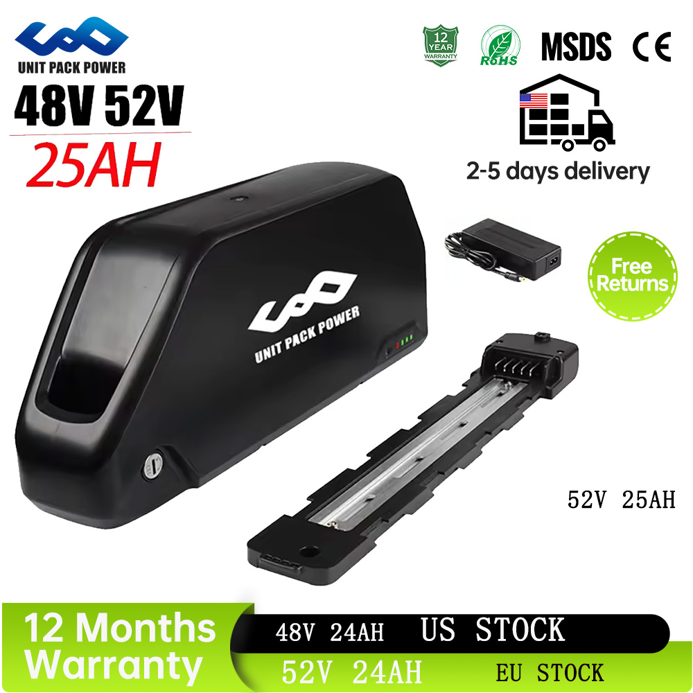52V 25AH  Downtube EBike Batte - 60V 30Ah Electric Scooter Battery ulasan dan harga